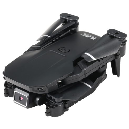 BH1404 Összecsukható Szelfi Wifi Drón új külsővel - Hordtáskával + propeller védő Fekete Élőképes Quadcopter