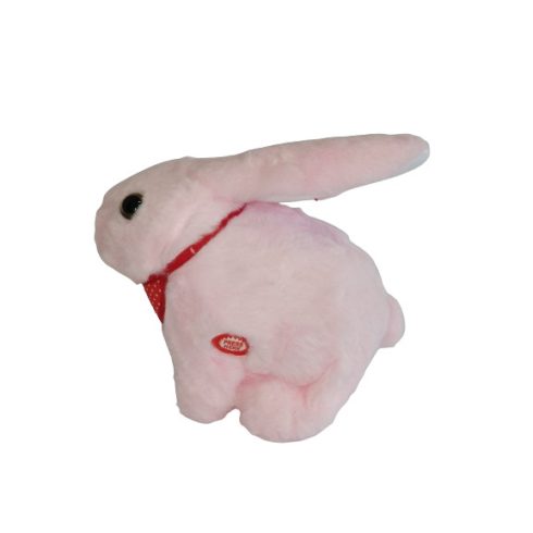Sétáló, Zenélő Plüss Nyúl 15*18 Cm