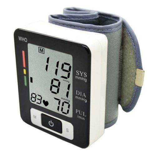 ZOSS CK-W133 Hordozható Csukló Automatikus Vérnyomásmérő egészségügyi digitális vérnyomás mérő