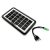 Solar Panel 3W CcLamp CL-630 vagy ZOPVZ ZO-717 USB Napelemes Töltő Kábelekkel