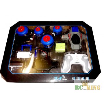  HB Toys Építőszett 1:28 4WD RC 2.4G Turbine Storm Stunt Car Távirányítású Pörgő Forgó Kaszkadőr Autó Építő Szett