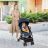   Canopy babakocsi állítható 95°-175° háttámlával Baby-Navy számára