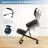   Ergonomikus térdelő szék tartásjavító zsámoly háttámlással