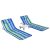 2 állítható nappali szék asztallal Beach Blue&Green színben