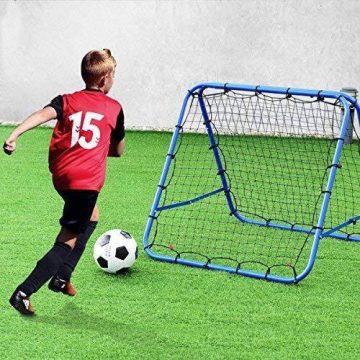 Kétoldalas futball-visszavágó háló