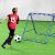 Kétoldalas futball-visszavágó háló