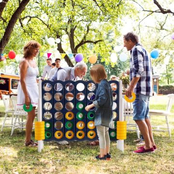   Óriás 4 egy sorban stratégiai játék 4 sorban Társasjáték Toy Party Game