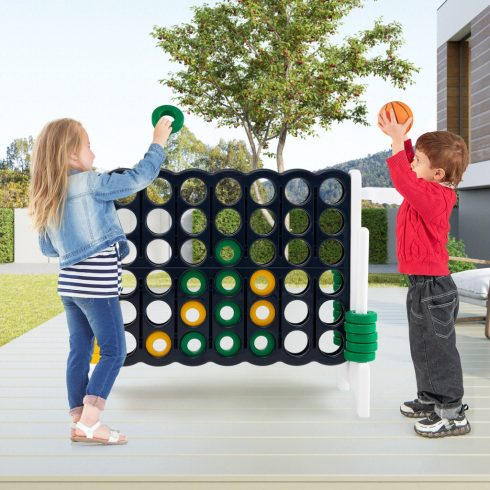 Giant Connect 4 játék Jumbo 42 fehér gyűrűvel