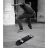   Gördeszka komplett tábla Funboard minicruiser fa deszka Longboard 20x79cm-fekete
