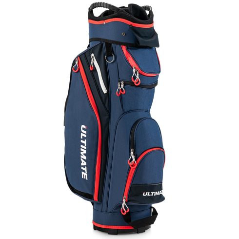 9,5 hüvelykes golfkocsi táska 14 irányú elválasztókkal Top Organizer - Navy