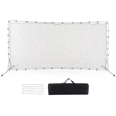 375 cm x 185 cm foci visszapattanó háló hordtáskával-fehér