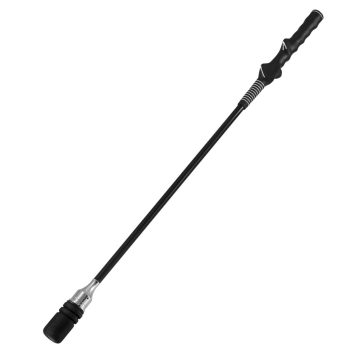   Golf Swing Trainer Click Stick Swing edzéssegéd a sebesség és rugalmasság fejlesztéséhez, fekete színben.