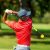 40 hüvelykes Golf Swing edzősegéd súlyozott fejjel a tapadásért, ritmus, egyensúly - sárga