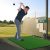 5 x 3 láb golfpálya 3 gumitee-vel