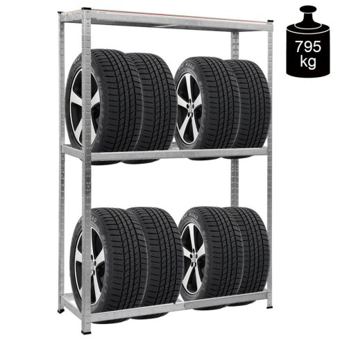 Fém fogasléc 8 gumiabroncshoz 795 kg-ig