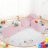  5 részes mászó és kúszó Soft Play szett hab mászóblokk - rózsaszín