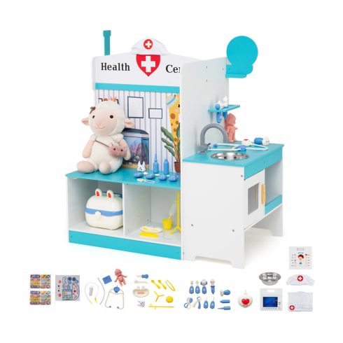 Kids Doctor játékkészlet állítható magasságú kék sávval