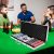 Pokerszett Pokerkoffer 500 lézerchip, alumínium pokerkoffer + szövet + 2 pakli pókerkártya