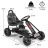   Toy Gokart állítható üléssel és stabil kézifékkel, erős pedálos gokart gyerekeknek, fekete