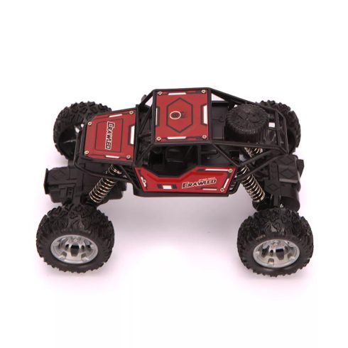 1:20 Conqueror Homokfutó Terepjáró Piros vagy Zöld 20 cm x 13 x 9 cm - lengéscsillapítós távirányítós autó Li-ion Akkuval