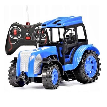   Távirányítós Akkus RC Játék Traktor 20 Cm  – Minden irányba jól manőverezhető