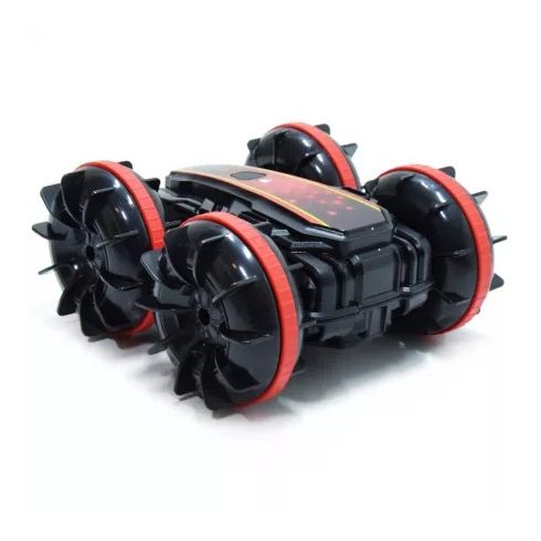 King Toys Kétéltü Vízálló Kézi Vezérlésű Távirányítós Kaszkadőr Autó - KÉTOLDALÚ, 180°-BAN ÁTFORDUL