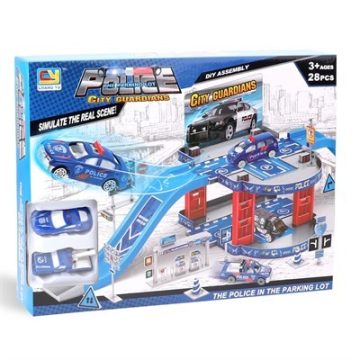  SWAT JÁTÉK  PARKOLó KÉSZLET RENDŐRKAPITÁNYSÁG 27 DARABOS SZETT 2 AUTÓ KIEGÉSZÍTŐK