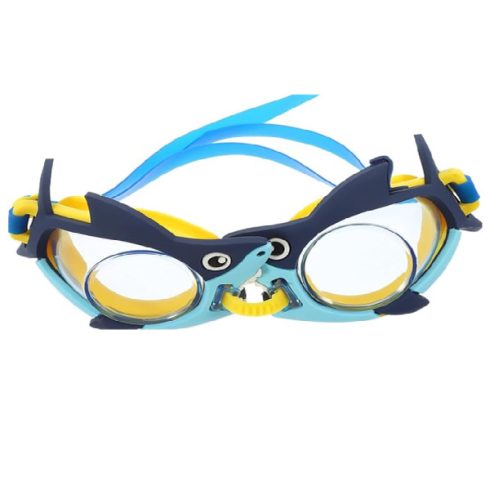 Aranyos cápa figurás gyerek úszószemüveg – búvárszemüveg gyerekeknek víz alatti játékhoz