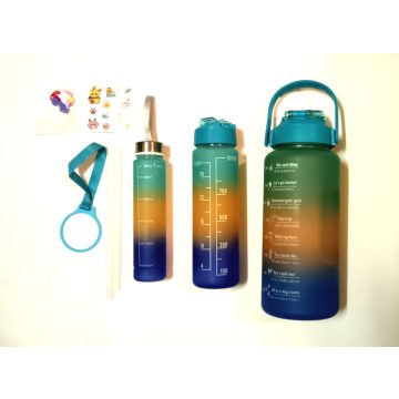   Havita 3in1 motivációs kulacs szett 2L/900ML/300 ML Családi készlet