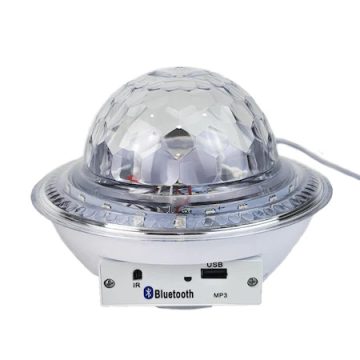 UFO Mágikus Disco Lámpa USB Foglalattal + Bluetooth