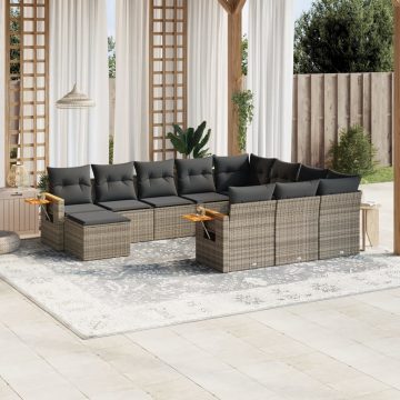 Patio Sofa Set 10-személyes Grey