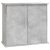 Betonszürke akváriumállvány 81 x 36 x 73 cm rétegelt fából