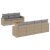 Patio Sofa Set 7-személyes Keverék bézs és világos szürke