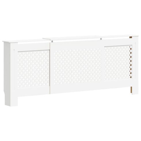 Fehér MDF radiátorburkolat 205 cm