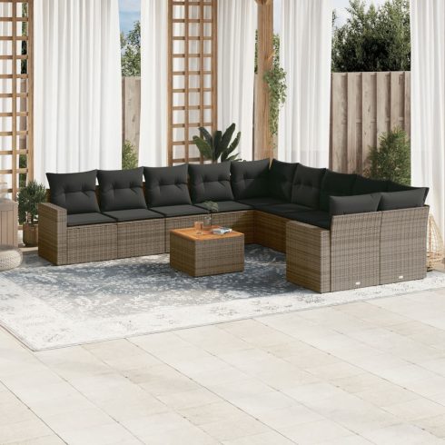 Patio Sofa Set 10-személyes Grey and Dark Grey