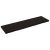 Sötétbarna kezelt tömör tölgyfa asztallap 180x50x(2-6) cm