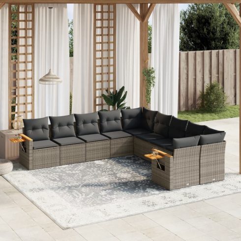 Patio Sofa Set 10-személyes Grey