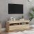 Sonoma tölgy színű TV-szekrény LED-lámpákkal 100 x 35 x 40 cm