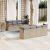 Patio Sofa Set 8-személyes Mix Beige and Grey
