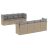 Patio Sofa Set 8-személyes Mix Beige and Grey