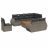   9 részes szürke polyrattan kerti ülőgarnitúra párnákkal
