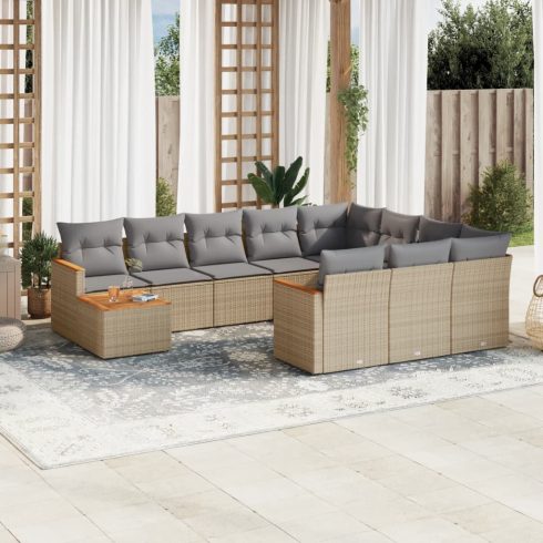 Patio Sofa Set 10-személyes Vegyes bézs