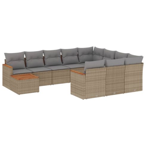 Patio Sofa Set 10-személyes Vegyes bézs