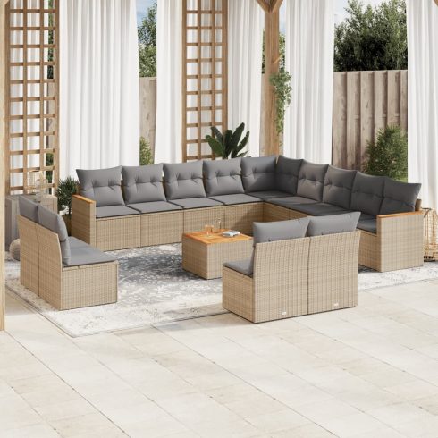 Patio Sofa Set 13-személyes Vegyes bézs