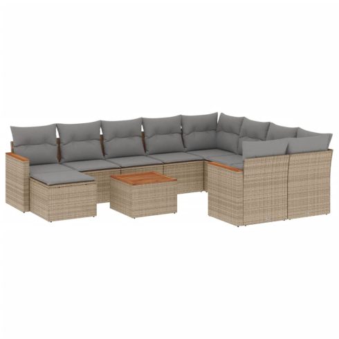 Patio Sofa Set 11-személyes Vegyes bézs