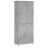 Betonszürke szerelt fa magasszekrény 69,5 x 34 x 180 cm