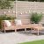 Garden Lounge Set 4-személyes Natural Douglas