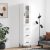 Fehér szerelt fa magasszekrény 34,5x34x180 cm