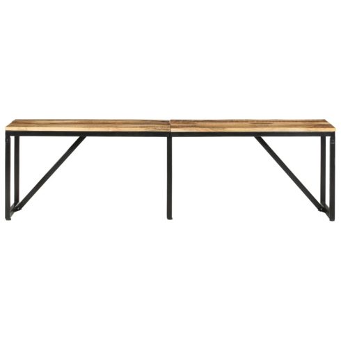 Tömör mangófa pad 160 x 35 x 46 cm