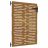 Négyszögmintás corten acél kerti kapu 85 x 125 cm